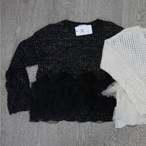 Black Women's Sweater one size